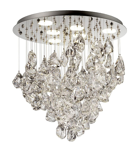 Ice Crystal Cascade Chandelier
