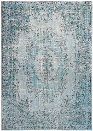 Antique Medallin Blue Rug