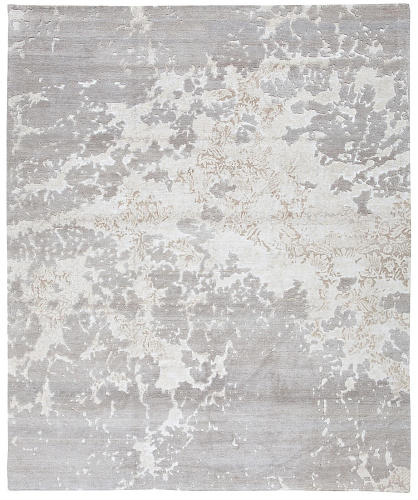 Verona Hand-woven White / Grey Luxury Rug