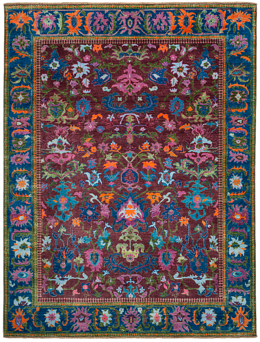 Designer Hand-Knotted Rug