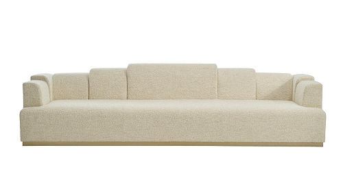 Nouvelle Vague Ivory 4-Seater Artisan Sofa