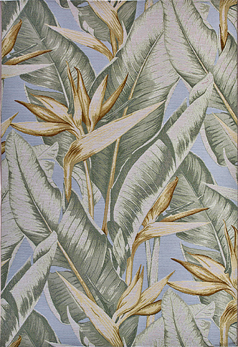 Amazzonia Green Outdoor Rug