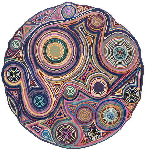 Sushi Round Large Wool / Viscose Rug