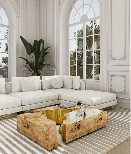 Poplar Designer Coffee Table