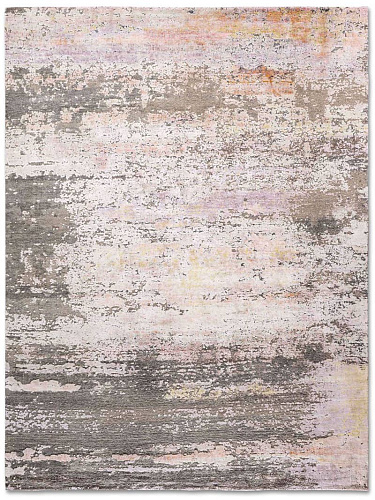 Soft Pink Luxury Silk / Wool Rug