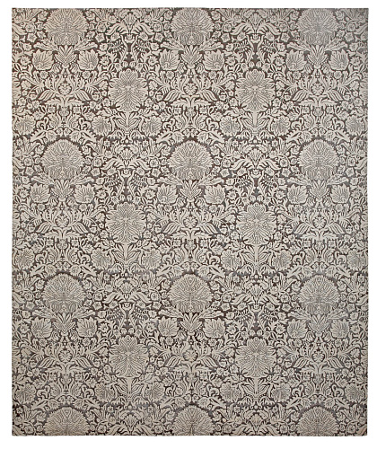 Verona Black Grey Hand-Woven Luxury Rug