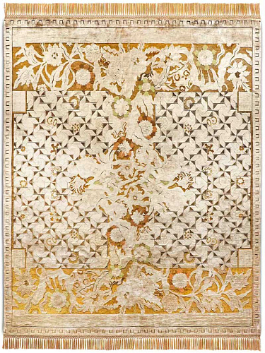 Floral Versus Hand-Woven Exquisite Rug