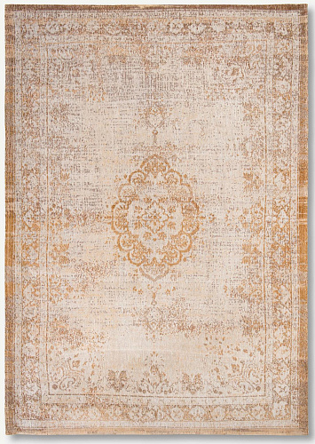 Medallion Orange Flatwoven Rug