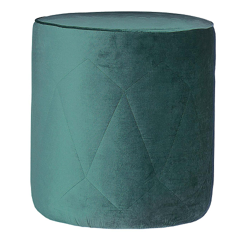Venere Teal Italian Pouf