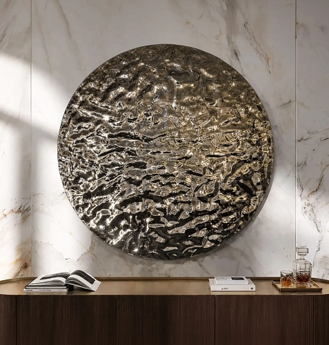 Gong Round Decorative Mirror