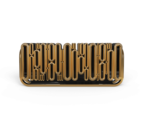 Ellipse Gold Designer Sideboard