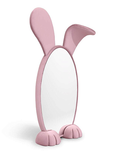 Bunny Pink Floor Mirror