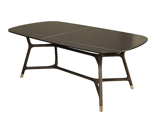 Joyce Dark Gray Handcrafted Dining Table