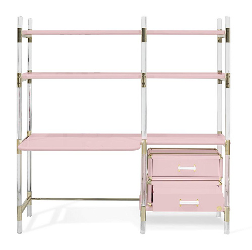 Jigsaw Puzzle Pink Kids Library Shelf