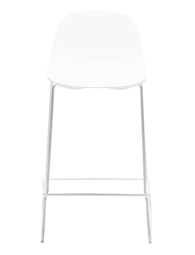 Babah White Bar Stool