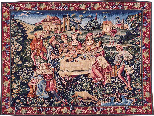 The Afternoon Tea Tapestry with Border