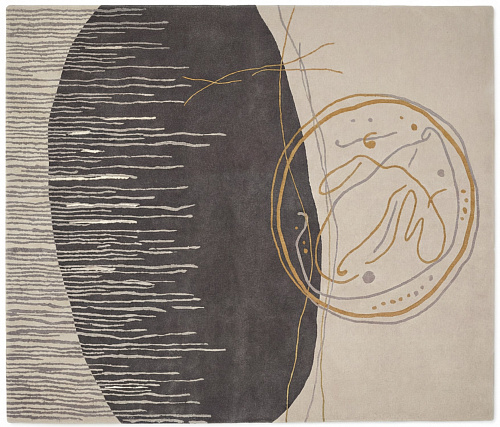 Archive Seal Dark Artisan Rug