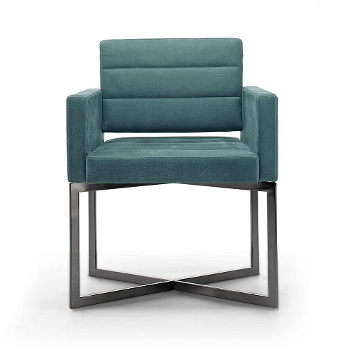 Modern Chair with Metal Base
