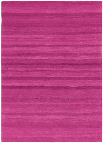 Hand-woven Pink Stripes Luxury Rug