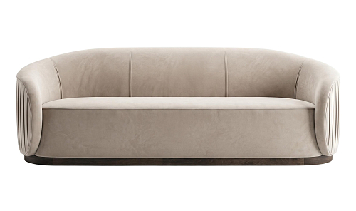 Abano Beige Medium Sofa
