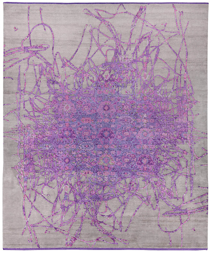 Bidjar Purple Luxury Hand-woven Rug