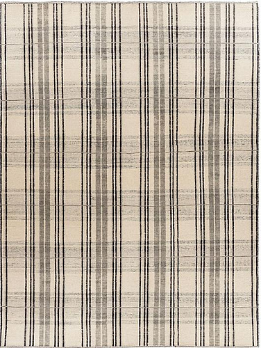 Checkered Beige Luxury Rug