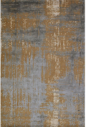 Faded Viscose / Wool Handwoven Luxury Rug
