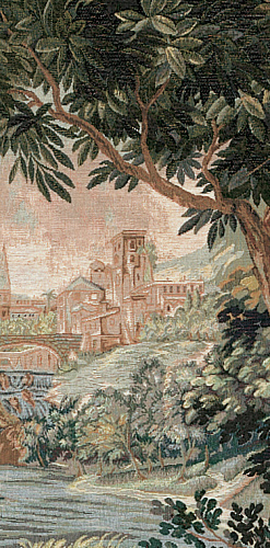 Door Cascade (Right Door) Tapestry