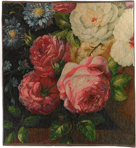 Flowers Woven Tapestry