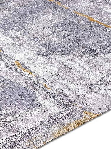 Silver Luxury Handwoven Rug