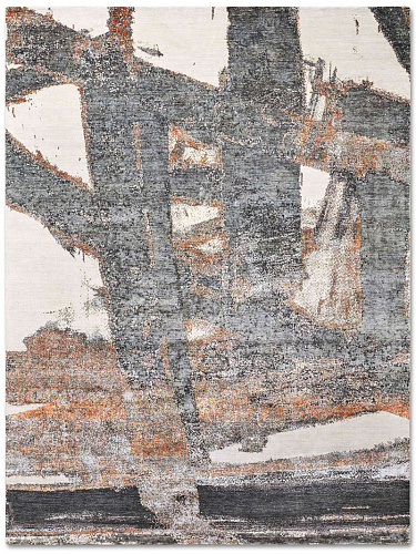 Copper Hand-Woven Exquisite Rug