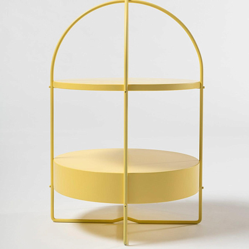 Yellow Contemporary Side Table