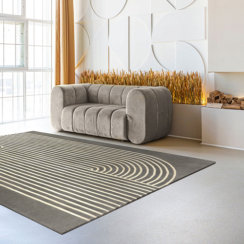 Stripes Iron Rug