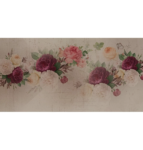 Flower Bomb Wallcovering