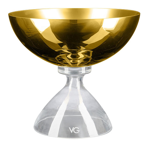 Alice Gold Handcrafted Vase