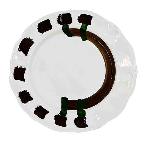 Master Craft Ceramic Plate Signature Touch