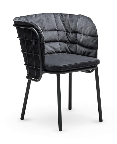 Jujube Black Outdoor Chair
