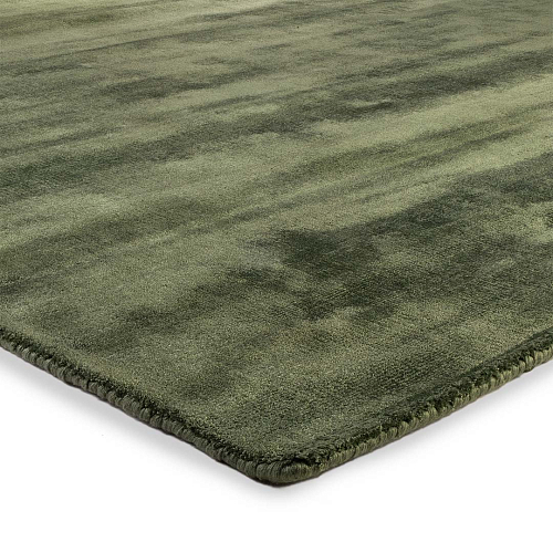 Trendy Shiny Tartan Viscose Rug
