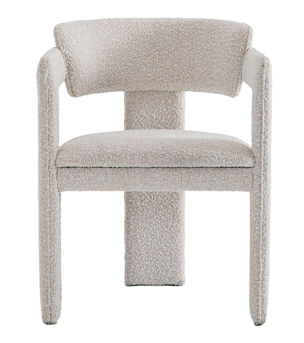 Iris Curved Chair with Armrests