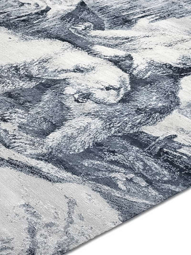 Polar Bear Hand-Woven Exquisite Rug