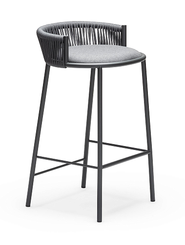 Millie Gray Outdoor Bar Stool