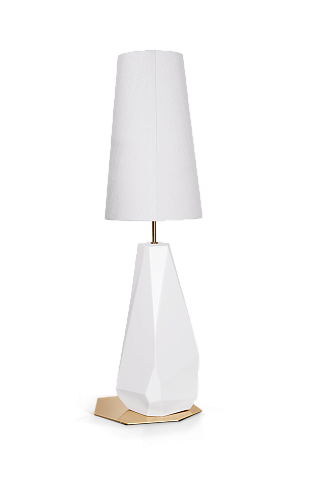 Essence White Table Lamp