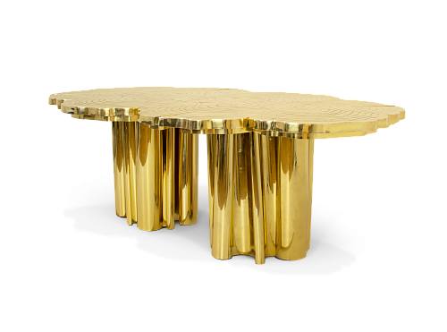 Gold Luxe Dining Table