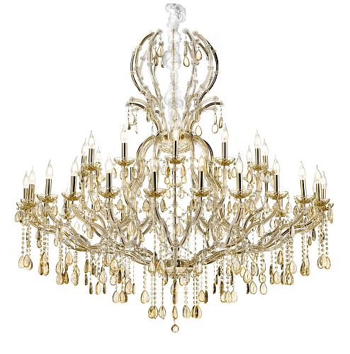 Mariateresa Honey Glass Drop Chandelier