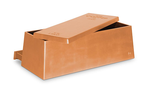 Rustic Bronze Modern Toy Chest