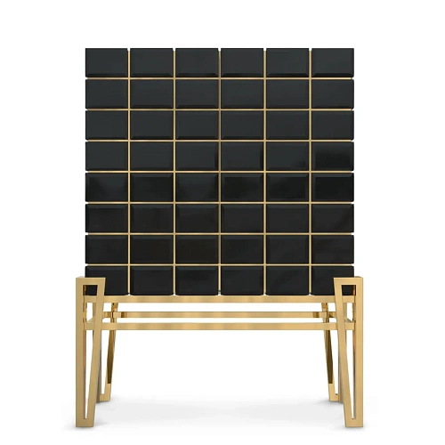 Onyx Bar Cabinet