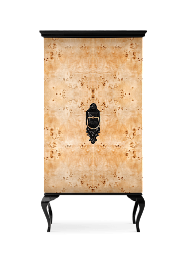 Louvre Poplar Designer Cabinet