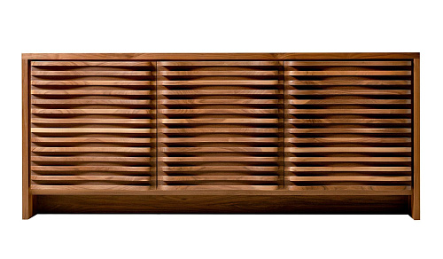 Sinuo Brown Elegant Sideboard
