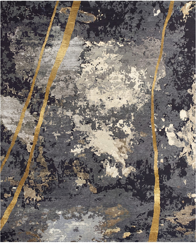 Obsidian Veil Luxury Rug