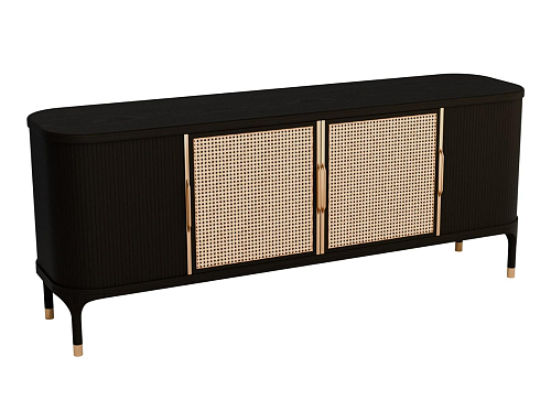 Joyce Black Handcrafted Sideboard